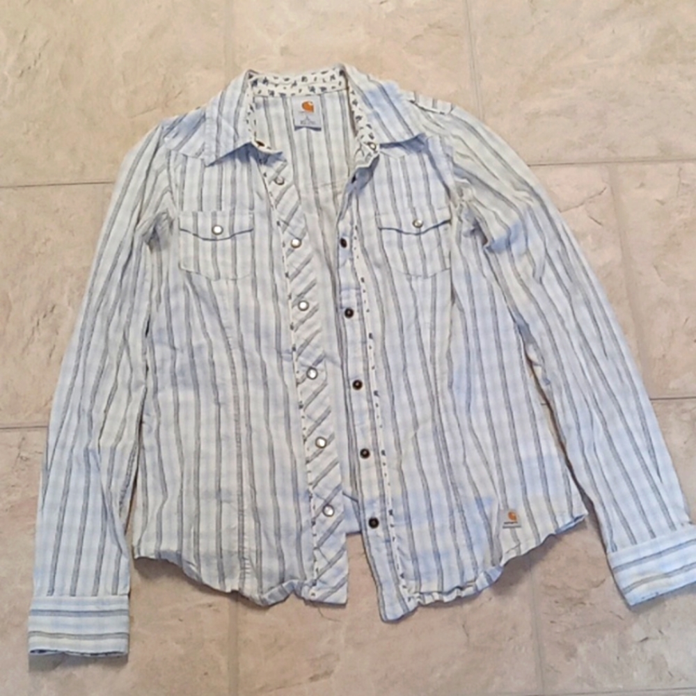 Women Carhartt long sleeve Shirt